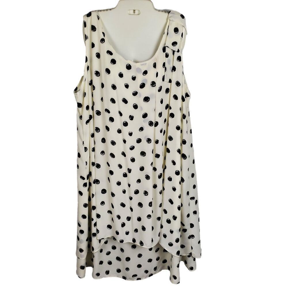 SLNY Fashions New York Tunic Geometric Dress Women Size 22W Plus